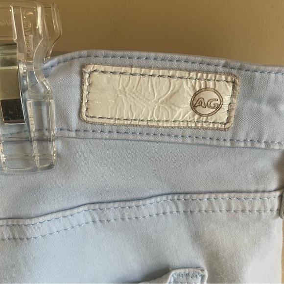 Adriano Goldschmeid The Prima Crop Baby Blue Jeans-32R - Picture 4 of 6